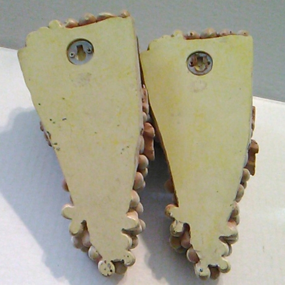 Accents Vintage Grape Leaf Plaster Drapery Rod Holders Poshmark